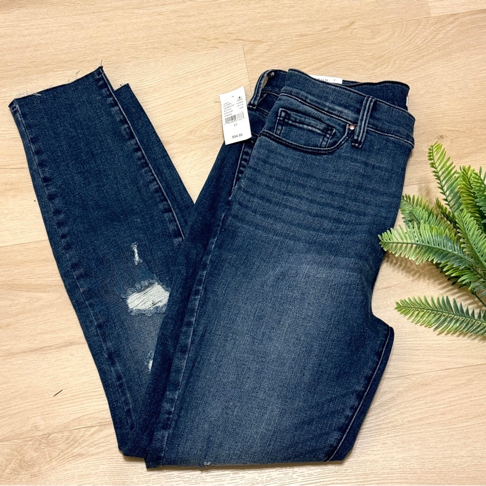 PACSUN Virgil High Waisted Jeggings Medium Wash Jeans NWT Sz 27 - Picture 6 of 16